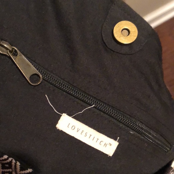 LOVESTITCH BEADED BOHO SHOULDER PURSE - Picture 6 of 7